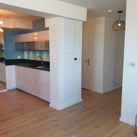 L'opaline - Vue Plage-mer-digue-wifi-netflix-parking Abrite Apartment Dunkirk