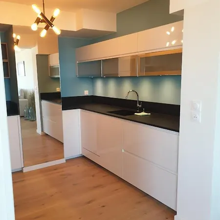 L'opaline - Vue Plage-mer-digue-wifi-netflix-parking Abrite *