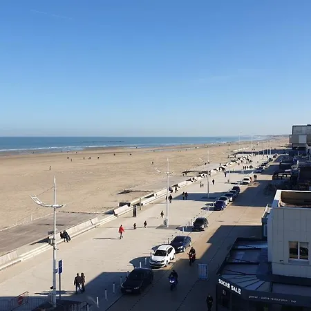 L'opaline - Vue Plage-mer-digue-wifi-netflix-parking Abrite * Дюнкерк