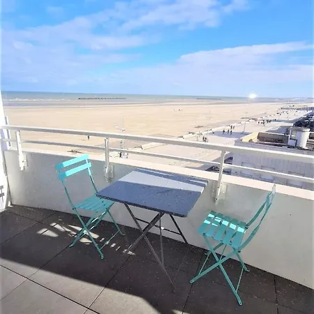 L'opaline - Vue Plage-mer-digue-wifi-netflix-parking Abrite Apartment Dunkirk